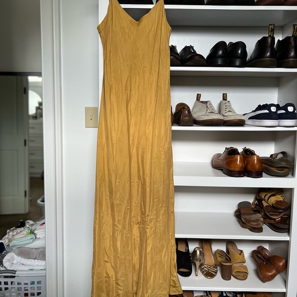 Hatch Ricky slip dress in marigold NWOT - Picture 5 of 6